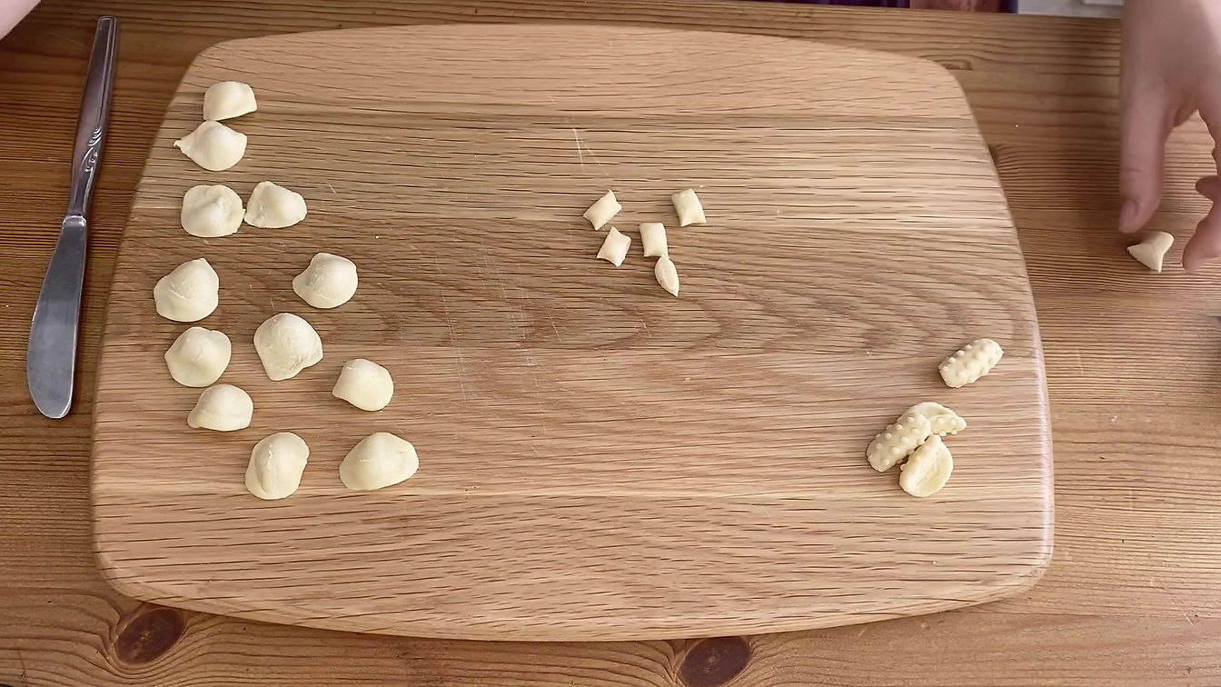 EASY FRESH PASTA SHAPES @ HOME